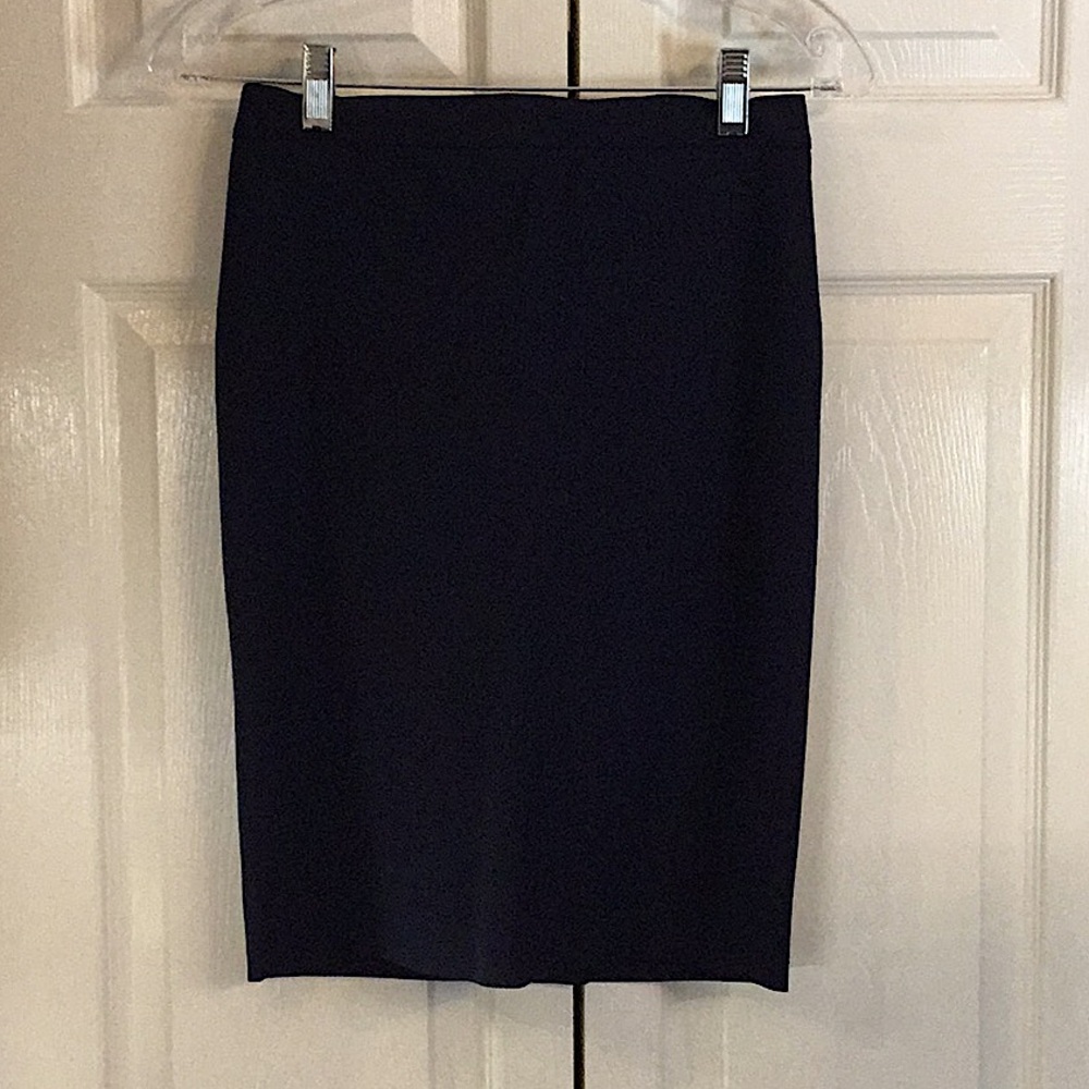 J Crew Navy Pencil Skirt